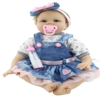 Genérico - Bebe Reborn Muñeca Silicon Suave 55Cm Osito Realista
