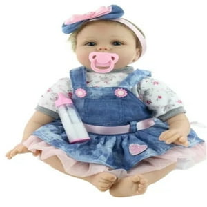 Genérico - Bebe Reborn Muñeca Silicon Suave 55Cm Osito Realista