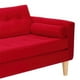 thumbnail image 4 of Sofa Retro 3cg Felpa 05 Rojo, 4 of 6
