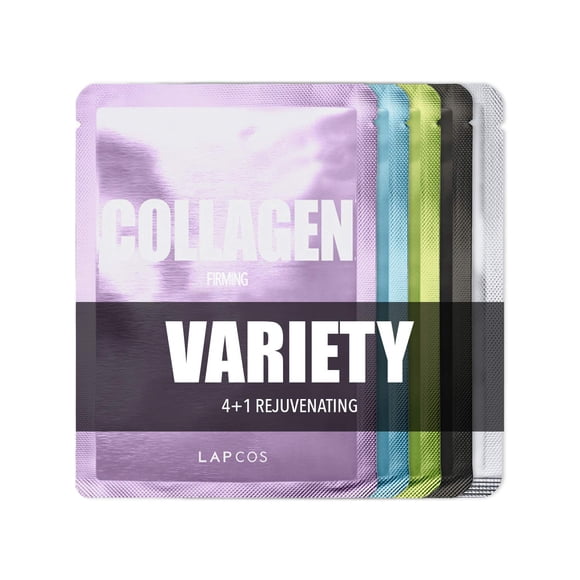 Set de mascarillas LAPCOS Rejuvenating Variety, paquete de 5