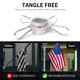 thumbnail image 4 of Kit de Mástil para Bandera Quarut House con Bandera de Acero Inoxidable de 6 pies, 4 of 6