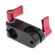 thumbnail image 2 of Bloque de riel de abrazadera de barra de ángulo recto de 90 grados para sistema de soporte de barra de 15 mm Rojo de plataforma, 2 of 5