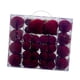 thumbnail image 3 of 48 Bolas Navideñas, Adornos Navideños, Bolas Colgantes, Adornos Irrompibles, Resistentes al Desgaste, Recubrimiento de PP Flocado, Ideales para Fiesta Vino tinto, 3 of 5