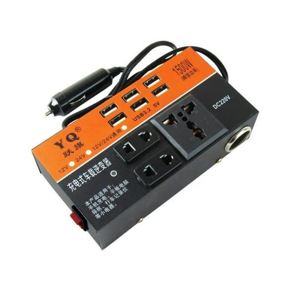 Inversor De Corriente Para Coche Adaptador De Salida Bs-5206