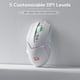 thumbnail image 5 of Ratón inalámbrico para juegos Redragon M690 PRO 8000 DPI blanco, 5 of 8