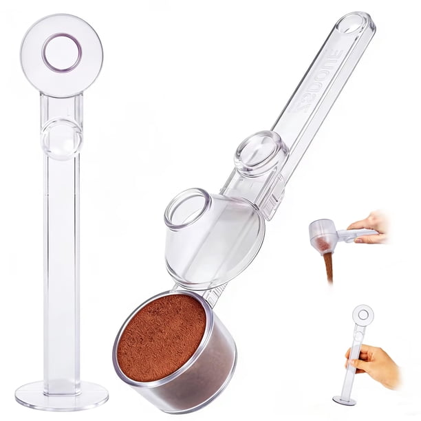 Kit de cuchara dosificadora, embudo y prensador para café de 2 cucharadas, 51 mm, libre de BPA, PCTG