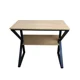thumbnail image 3 of Escritorio de Oficina con Base de Metal de 2 Niveles de Madera, 3 of 3