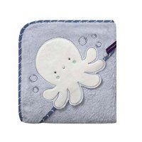 Toalla Delantal Bambú Clevamama Celeste