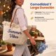 thumbnail image 3 of Bolso Mujer Hombro Bag Tote Lona Verano Playero Juvenil Mano, 3 of 3