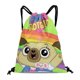 thumbnail image 1 of Chip y Potato Mochila de Cuerdas para Deportes y Gimnasio, Bolsa de Cuerdas Resistente al Agua, Bolsa Cinch, 30×40cm, 1 of 6