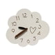 thumbnail image 5 of Reloj De Pared De Nube, Reloj De Pared Creativo Silencioso Para Habitación De Ni?os, Guardería Interior Con Patrón De Corazón, 5 of 5