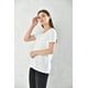 thumbnail image 1 of Polera Mujer Blanco Manga Corta Cuello V Talla S, 1 of 3