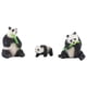 thumbnail image 4 of Pandas De Resina En Miniatura 1/87 Micro Paisajes Cake Toppers Coleccionables Estilo A, 4 of 5