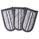 thumbnail image 1 of Juego de mangos para sartenes DII Double Strip Chef Kitchen, 3 piezas, gris, 1 of 6
