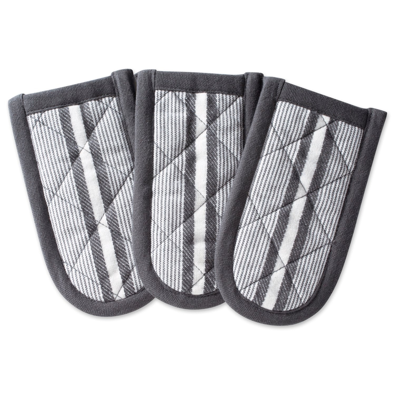 Juego De Mangos Para Sartenes Dii Double Strip Chef Kitchen, 3 Piezas, Gris