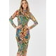 thumbnail image 5 of Vestido Básico de Popelina Elástica sin Mangas con Capas, 5 of 5