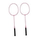 thumbnail image 4 of Raquetas De Bádminton, 2 Uds., Equipo De Bádminton Para Playa, Interior, Exterior, Patio Trasero, Rosa, 4 of 5