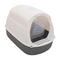 Ioensy - Caja De Arena Para Gatos Con Capucha Inodoro Cerrado Para Gatos Bandeja De Arena Para Gatos Caja De Arena Para Orina