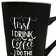 thumbnail image 3 of Tazón Decorativo First Coffee Then Work, 3 of 6