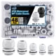thumbnail image 1 of Surtido de prensaestopas NPT impermeables XHF IP68, 48 piezas, 1 of 4