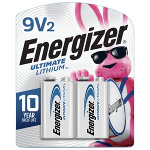 Batería Energizer Ultimate Lithium 9V (Paquete De 2)