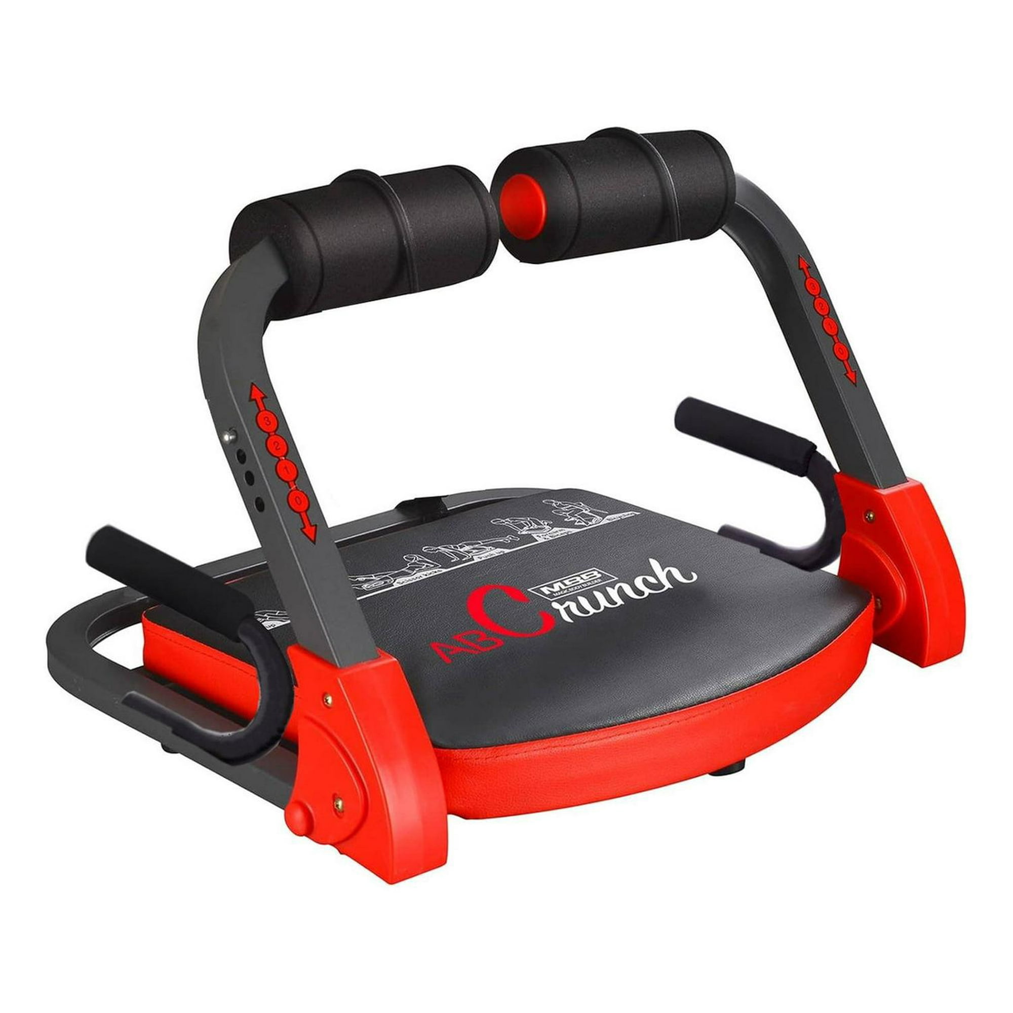 Yep - Máquina Abdominales Ejercicios Ab Crunch Rojo