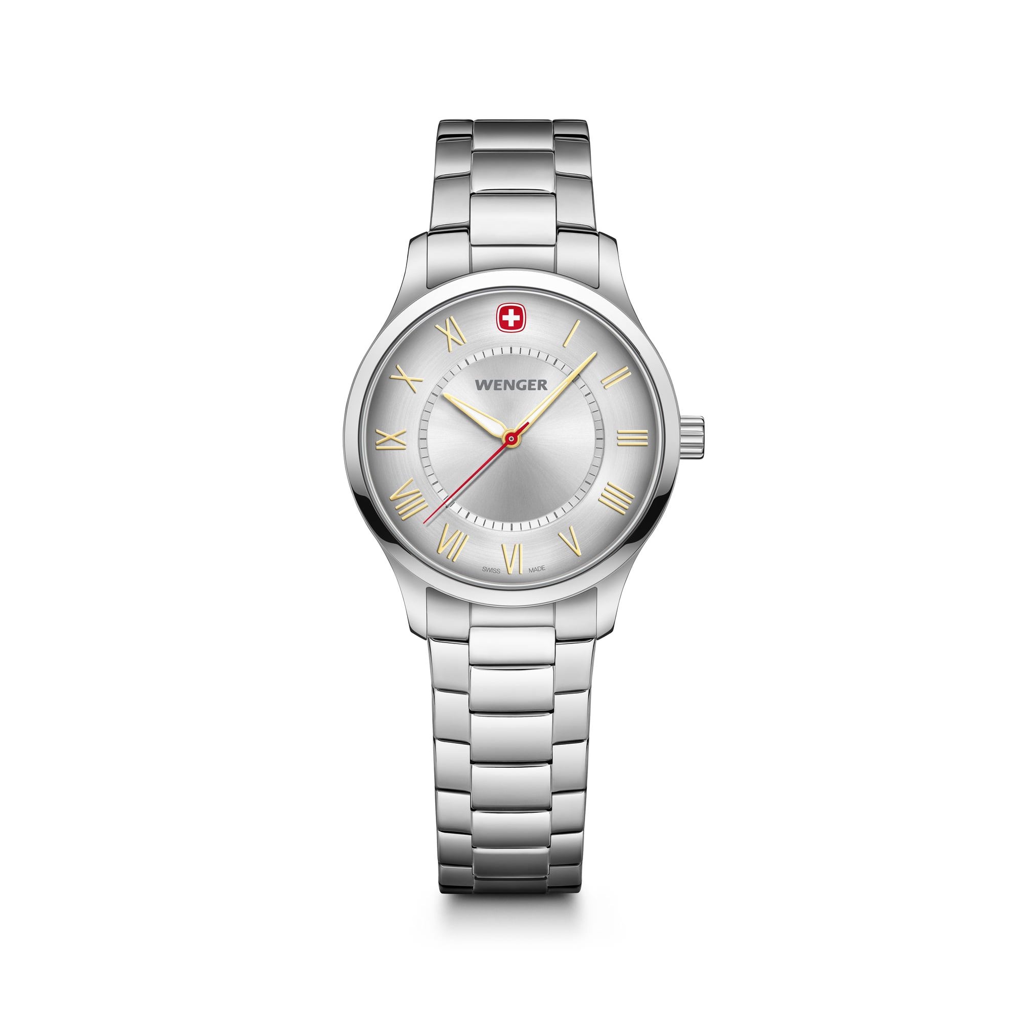 Reloj City Classic Correa De Acero Wenger