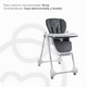 thumbnail image 2 of Silla De Comer Easyfeed Gris, 2 of 7