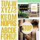 thumbnail image 2 of Juego de 24 hojas de pegatinas de letras grandes de 10 cm para tablones de anuncios, vinilo adhesivo para tablones de anuncios, decoración para ventanas, puertas y aulas., 2 of 5