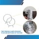 thumbnail image 4 of Kit de ventilación para secadora interior RAVEN con cubeta para atrapar pelusas, conducto de 1,2 m, 4 of 6