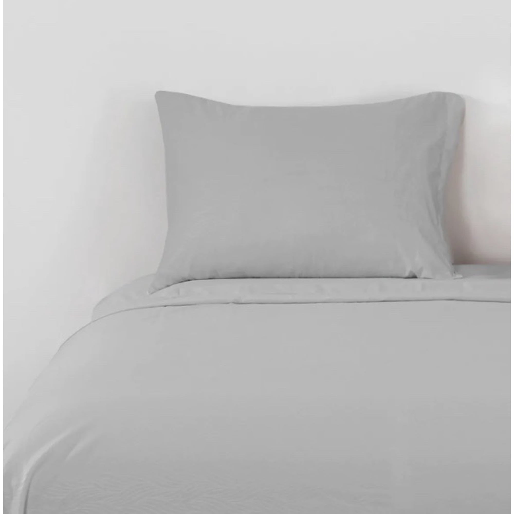 Atlas - Sabanas Microfibra Gris Claro