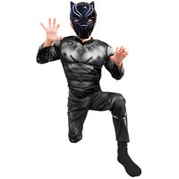 Marvel - Disfraz Pantera Negra Black Panther Talla 4 A 6 Años