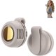 thumbnail image 1 of Ventilador clip 360° rotación 2 uds pequeño torbellino sin aspas 3 velocidades exterior viaje, 1 of 8
