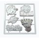 thumbnail image 2 of Pack de Baloncesto ACI PARTY 8 cm Blanco/Plateado, 2 of 2