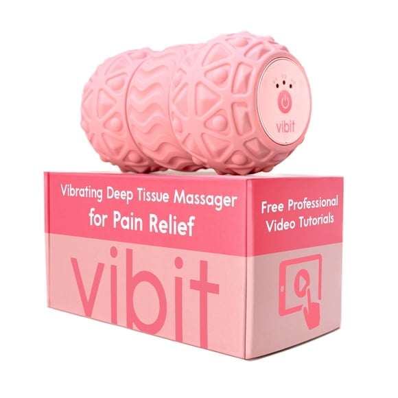 Masajeador vibratorio Vibit para aliviar el dolor de la fascitis plantar