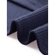 thumbnail image 5 of Agnes Orinda Conjuntos de Halloween Tallas Grandes Top de Punto de Gofre para Mujeres Cuello en V Manga Larga Dobladillo de Retazos Suéter de Punto Blusas 4X Azul Marino, 5 of 6