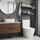 thumbnail image 2 of Estante Mueble Organizador De Baño 2 Niveles Repisa negro, 2 of 5