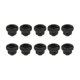 thumbnail image 5 of Adaptador de rosca con clip de 10 piezas para micrófono, tornillos de 3/8 "a 5/8", negro, 5 of 5
