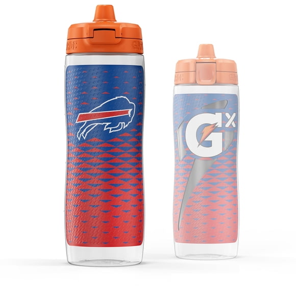 Botella exprimible Gatorade Gx NFL de 900 mL antideslizante Gator-Skin