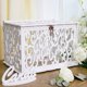 thumbnail image 4 of Tarjetero OurWarm DIY de PVC blanco con cierre para bodas y eventos, 4 of 7