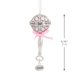 thumbnail image 4 of Adorno Hallmark 2026 de Plata con Sonajero Rosa, 4 of 7