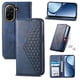 thumbnail image 5 of Funda Flip FOXDOCK para Xiaomi Poco C71 4G , Estilo Billetera con Diseño Rombo, Correa de Mano y Soporte, Uso Diario, 5 of 6
