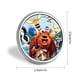 thumbnail image 2 of Open Season-Theme Round Button Badge: Premium Metal Construction, Ideal for High-End Events 2.8 cm, 2 of 6