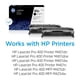 thumbnail image 2 of Cartuchos de tóner HP 80X negros de alto rendimiento (paquete de 2) CF280XD, 2 of 9