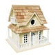 thumbnail image 1 of Casita para pájaros Home Bazaar Cape May Cottage amarilla, 1 of 7