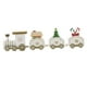 thumbnail image 3 of Juego De Decoración De Tren De Tren De Madera De Navidad Para Escritorio Al Aire Libre Blanco, 3 of 5