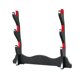 thumbnail image 5 of Samurai Sword Holder Stand Madera Terciopelo Acolchado Exquisitos Accesorios Durables 3 Niveles, 5 of 5