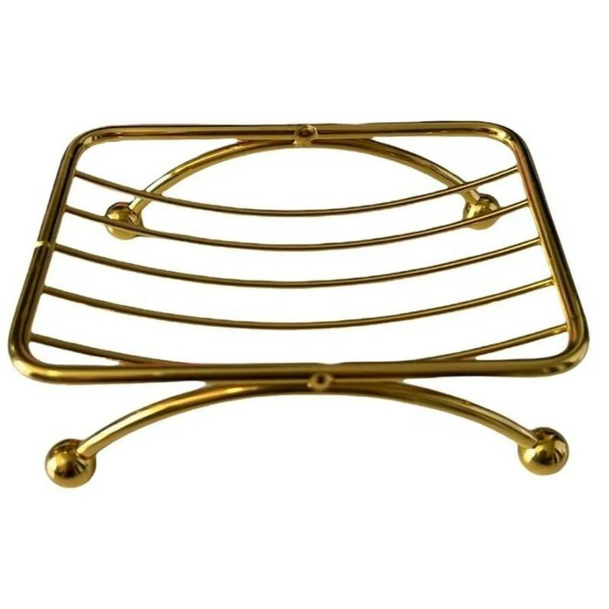 Mundo Eve - Jabonera Metálica Dorada