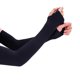 thumbnail image 1 of Xiao Hua 10 Pares de Fundas de Protección Solar Negras Frescas con Orificios para los Pulgares, Adecuadas para Protección UV de Hombres y Mujeres, golf, Ciclismo, Correr, Conducir y Fundas de, 1 of 4