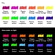 thumbnail image 2 of Set de pasteles al óleo Artecho Neon de 12 colores para pintura artística, 2 of 5